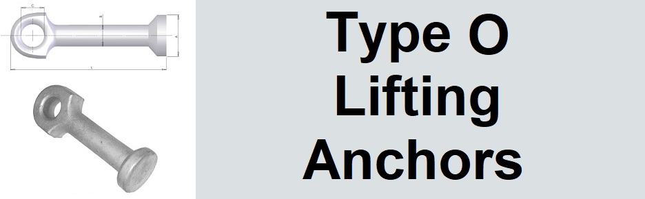 Precast Lifting Anchors Type O